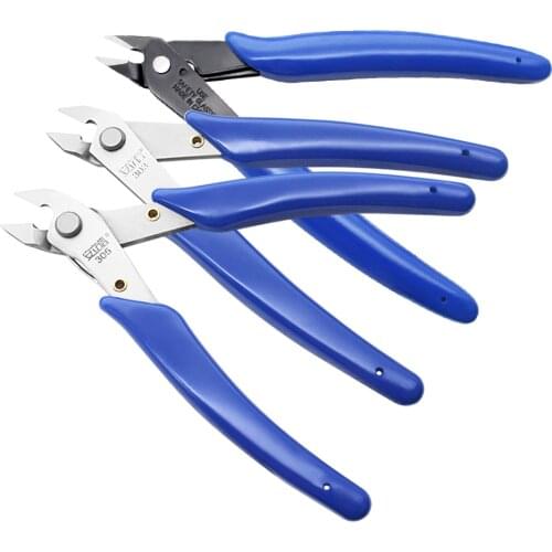 170/303/305 Industrial Grade 5" Diagonal Pliers Electronic Cutting Pliers Electrical Wire Cable Cutters Side Stainless Steel