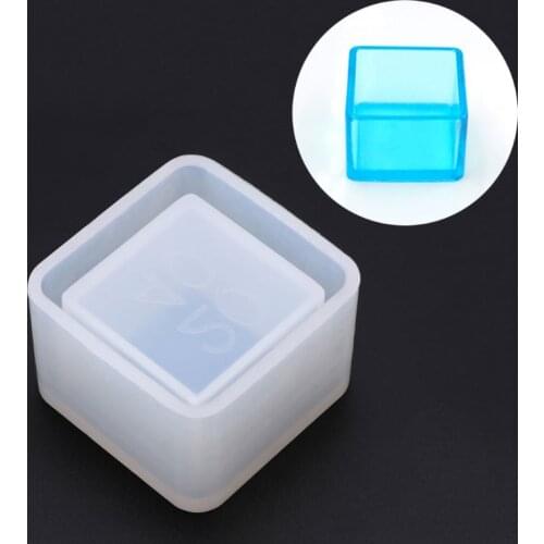 Square Small Flowerpot Silicone Mold For Resin Storage Box DIY Jewelry Handmade Making Crafts Crystal Epoxy Resin Mold