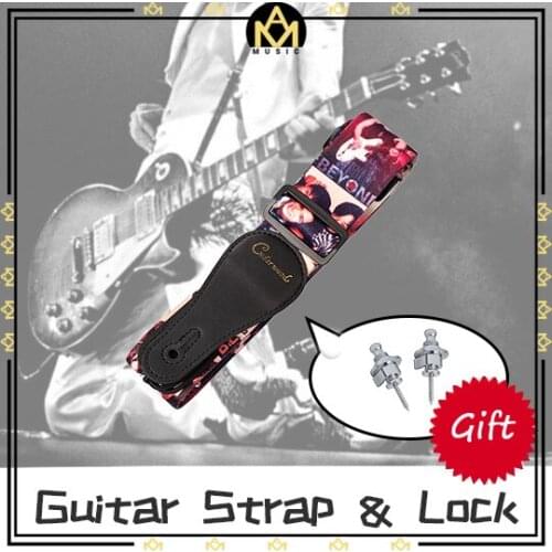 Guitar Pegs Guitar Strap & Button Set Buckle Lock Pins Metal End Locking For Acoustic Electric Guitar