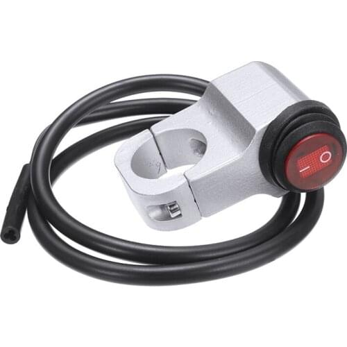 1pcs 12V 16A 120W Motorcycle Light Switch Waterproof Handlebar 22mm On Off Switches Headlight Fog Spot Light