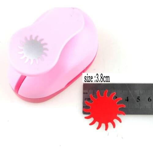 5/8"-2" sun punch perforadora de papel hole punch paper cutter cortador de papel de scrapbook furador de papel furador eva