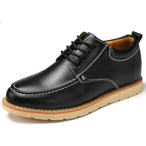 Men Derby Shoes Casual Genuine Leather Winter Warm Fur Mens Work Tooling Shoes Luxury Brand Lace Up Moccasins For Men Loafers