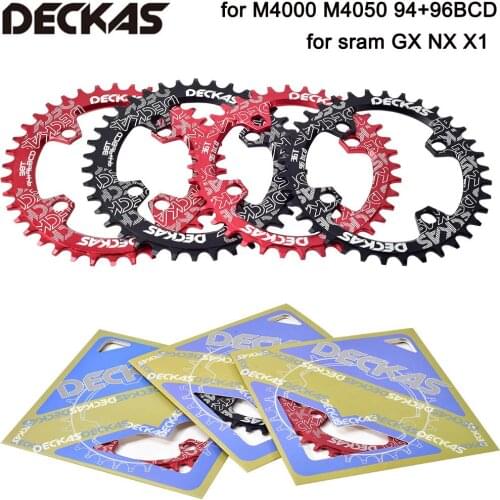 94+96 BCD Bicycle Chainwheel 32T 34T 36T 38T MTB bike Chainring mountain Crown Round Oval for M4000 M4050 GX NX X1 Crank