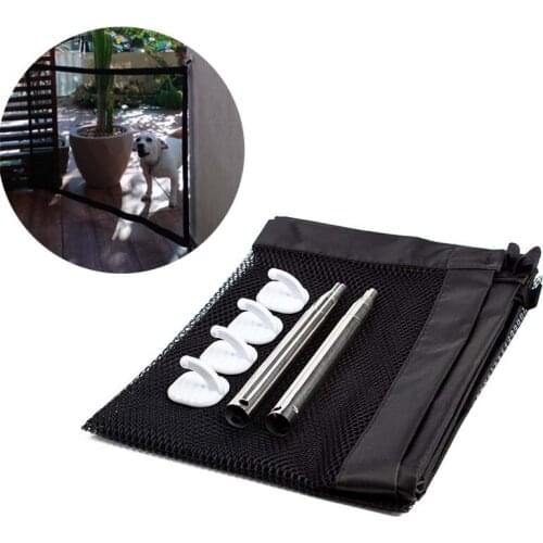 Pet Dog Fence Gate Safe Guard Safety Enclosure Dog Fences Dog Gate The Ingenious Mesh Magic Pet Gate Isolation network For Dogs