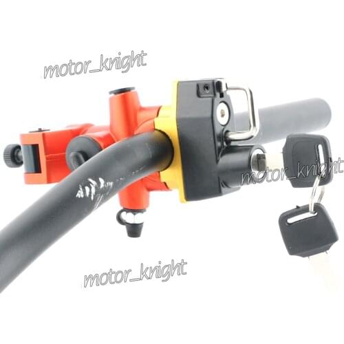 7/8'' Motorcycle Helmet Lock For Suzuki GSXR600 GSXR750 GSXR1000 B-King Bandit1200 GSXS1000 GSXS750 SV1000S SV650/A/F Vstrom