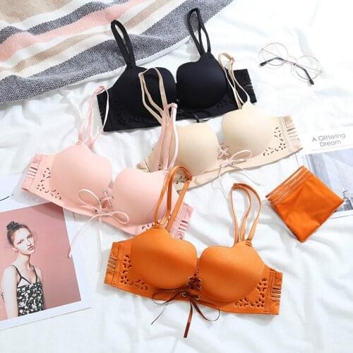 Sexy Seamless Bra Massage Underwear Women Push Up Bra Comfortable Wire Free Sexy Lingerie Women LB Bra Bralette