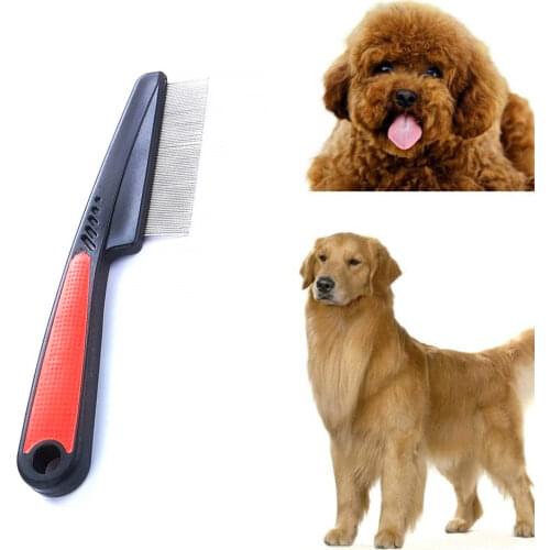 1pc Plastic Pet Comb Fur Hair Brush Fur Shedding Stainless Steel Rake Comb Dog Grooming Hair Care Tools Massage Clean Product