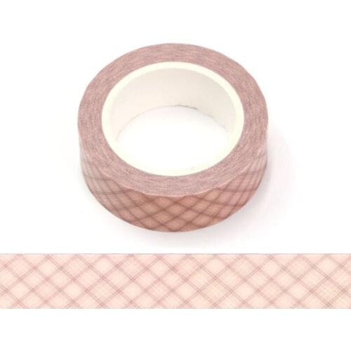 10pcs/lot 15mm*10m Thanksgiving Pink Brown Stripes Be Thankful Masking Decorative Tapes masking tape scrapbooking designer mask