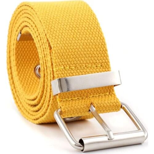 3.8cm Fashion Ladies decorative hollow eye canvas belt for women dress 2019 new black wide belts female belt waistband girdle