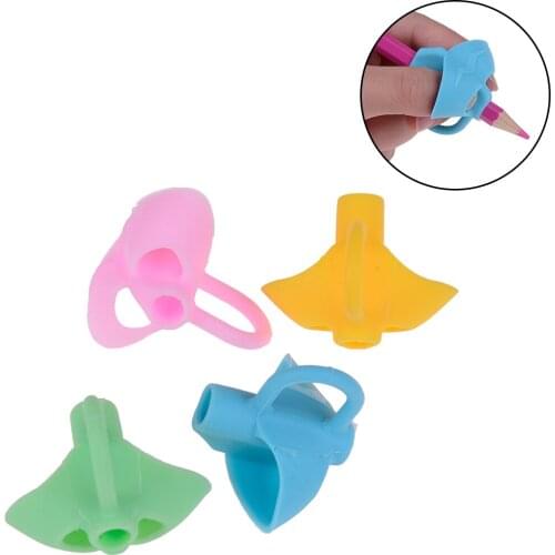 3Pcs/lot Children Pencil Holder Pen Writing Corrector Aid Grip Posture Correction Device Tool For Student Drawing Toys