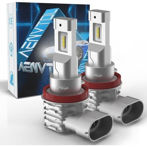 AENVTOL 2x Canbus H11 H9 H8 Fog Lamp Blubs 9005 HB3 9006 HB4 For Nissan Qashqai Almera Juke Suzuki Grand Vitara LED Auto Lights