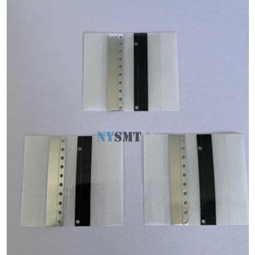 High viscosity aluminum foil SMT silver perforated material splice tape metal conductive smt tape 8mm for Fuji