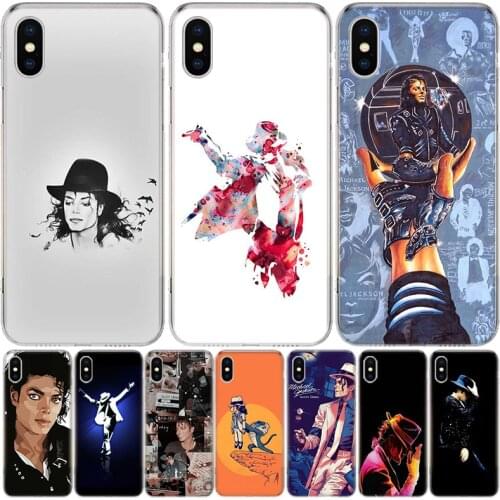 Michael jackson Phone Case For Iphone 11 12 Mini Pro XS Max XR X 8 7 6 6S Plus SE 2020 5 5S SE Cover Shell Coque
