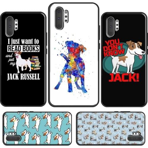 Jack Russell Terrier Dog Phone Case For Samsung Galaxy S21 S20 Plus Ultra Note 20 10 9 S8 S9 S10 Plus S20 FE Cover