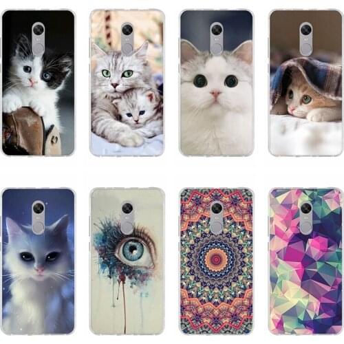 Phone Case For Xiaomi Redmi Note 4 4X Case Redmi Note 7 7 Pro Cover TPU Silicone Back Pattern Cover For Redmi Go 3 3S Case Coque