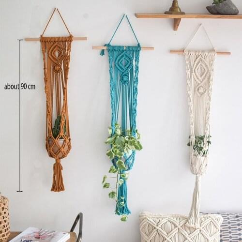 Good quality handmade macrame pot holder plant holder plant hanging for home garden