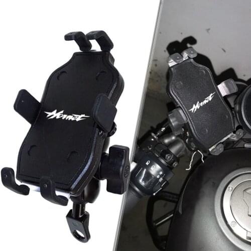 For HONDA CB600 CB519 Hornet 600 900 CBR600 CBR Motorcycle Accessories CNC Handlebar Mobile Phone Holder GPS Stand Bracket