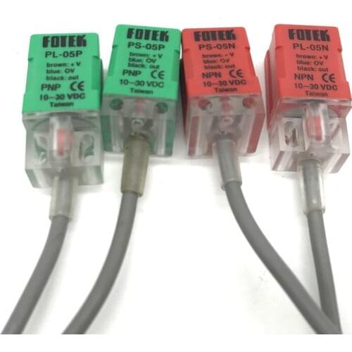 4PCS/Lot PS-05N PS-05P PL-05N PL-05P Inductive Proximity Sensor Approach Switch 3 WIRE DC 10-30V