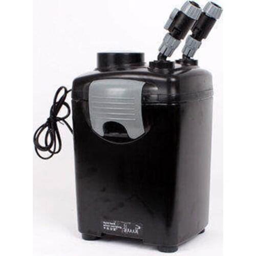 JEBO AP-839 5-layer filter box Aquarium filter barrel Cylinder filter pump Silent grass tank filter equipment Black shell