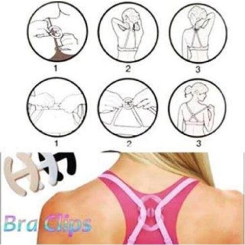 Bra Clips Set 57 Piece Stretchy Bra Strap Concealing