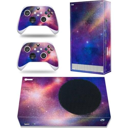 Clouds Pattern For Xbox Series S Skin Sticker For Xbox Series S Console and 2 Controllers Gamepad Vinyl Skin Sticker Decal