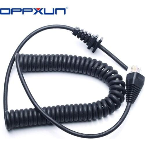 OPPXUN Replacement RJ45 8 Pin MH-67A8J Handheld Speaker Microphone Cable Cord for Yaesu VX2108 VX2208 VX2508 Mobile Radio