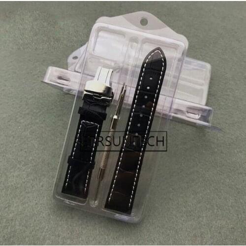 300pcs Plastic Transparent Watchband Packaging Box Watchband Storage Box Gift Box Protection Case Container