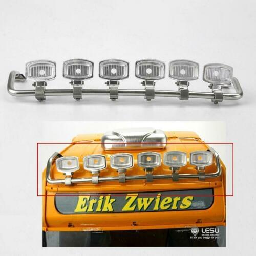 LESU 1/14 RC Roof Light Spotlight TAMIYA Sca R620 R470 Highline Tractor Truck TH14142-SMT5