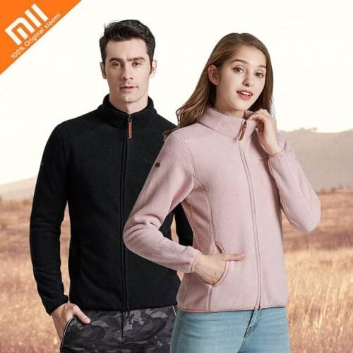 Xiaomi PELLIOT Thermal Fleece Jacket Men Women Winter Thicker Polar Fleece Outdoors Sports Coat Softshell Hiking Outdoor Jackets