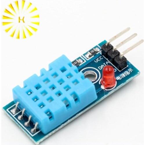 Smart Electronics DHT11 Temperature And Relative Humidity Sensor Module for arduino DIY KIT Connector