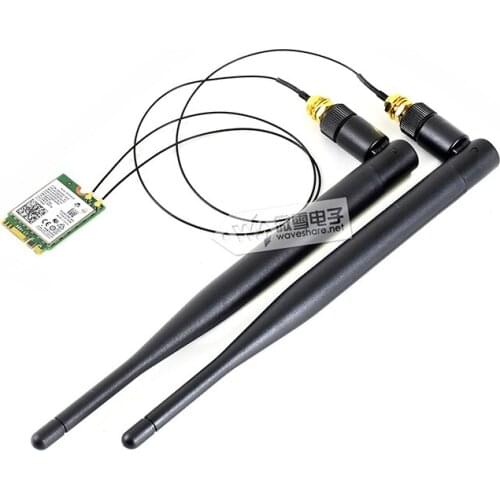 Wireless-AC8265 2.4G / 5G WiFi, Bluetooth 4.2 Applicable for Jetson Nano a dual mode wireless NIC module