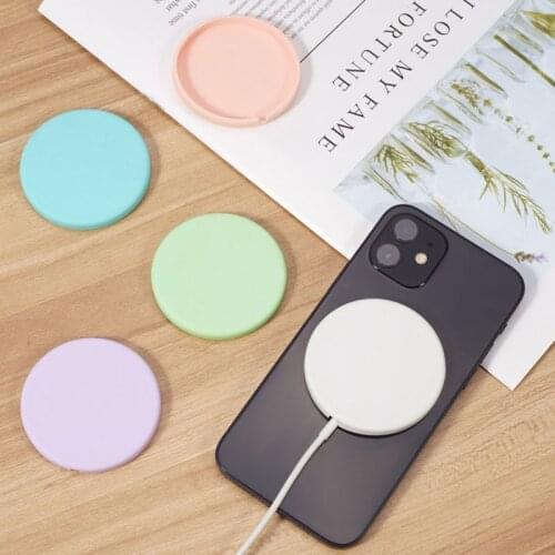For IPhone12 Wireless Charger Protective Shell Silicone Case Magnetic Charger Protective Shell