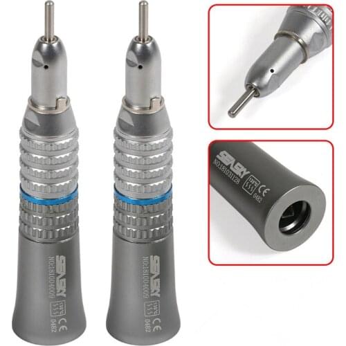 2*Dental Straight Low Slow Speed Handpiece E-type Nose cone Fit NSK Motors