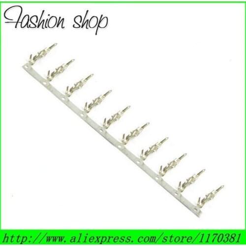 200 Pair DIY 4.2mm ATX PCI-E Female + Male Crimp Terminal Pins Free shipping