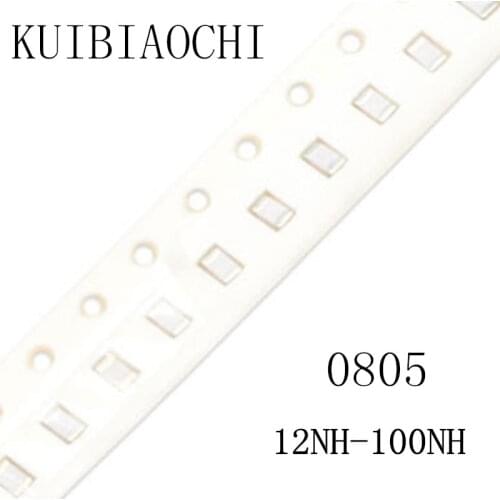 50pcs/lot 0805 SMD Inductor 12nH 15nH 18nH 22nH 27nH 33nH 39nH 47nH 56nH 68nH 82nH 100nH