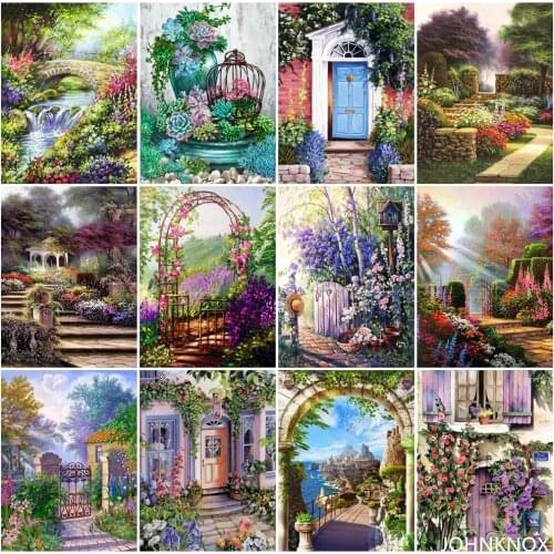Diamond Painting Street Landscape 5D Diy Diamond Embroidery Full Round& Square Drill Diamond Mosaic Cross Stitch Home Decor