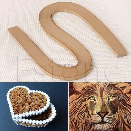 120 Stripes Quilling Paper 5mm Width Solid Color Origami Paper DIY Hand Craft