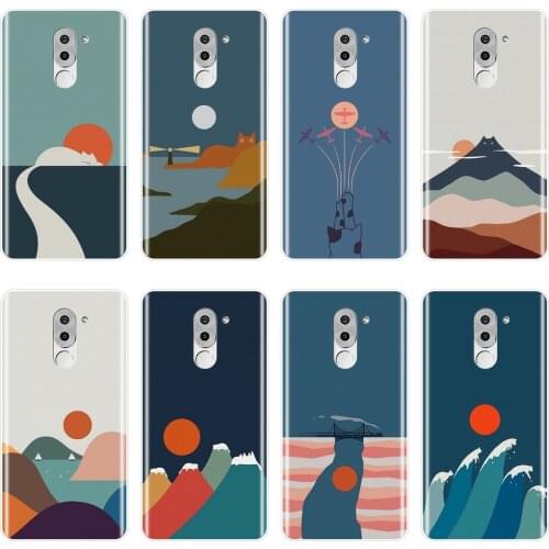 Phone Case For Huawei Honor 6A 4C 5C 6C Pro Soft TPU Art Cat Aesthetic Back Cover For Huawei Honor 6 5A 4X 5X 6X Case Silicone