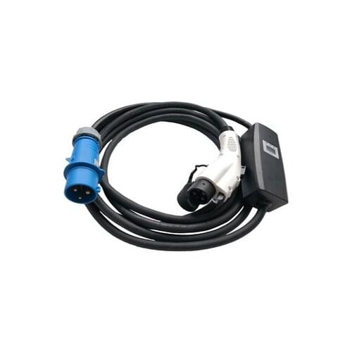 J1772 Type1 16A 10A 8A Portable ev fast charger chademo Single Phase Schuko Blue CEE Electric Car charger For charging station