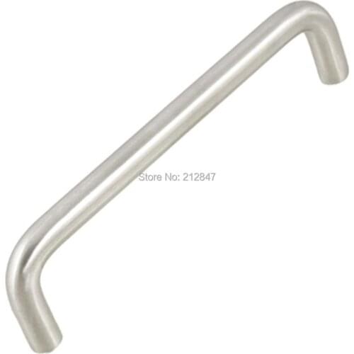 Brushed Nickel Kitchen Cabinet Pull Stainless Steel Drawer Bar Handle 5"