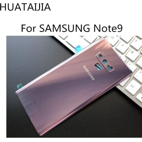 ORIGINAL For SAMSUNG galaxy note9 battery back cover for SAMSUNG NOTE9 N9600 back case SAMSUNG note 9 GLASS BACK SHELL