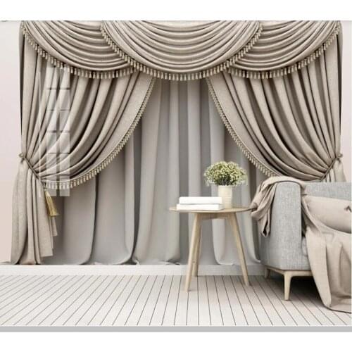 Papel de parede Modern 3d stereo European curtain soft package wallpaper,living room bedroom wall papers home decor bar mural