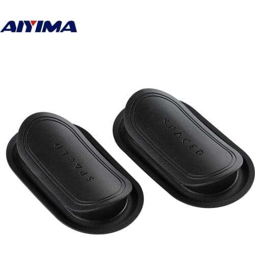 AIYIMA 2Pcs Audio Bass Speakrs Assist Diaphragm Passive Radiator 86x46mm DIY Home Theater Speaker Repair Parts Accessories