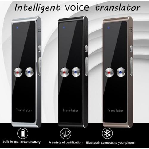 Portable Multi Language Voice Translator T8+ Plus AI Translator Real Time Instant Two-Way 40 Languages Translation device