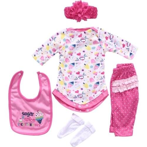 Reborn Clothes Change Of Clothes For NPK Reborn 22 Inch Realistic Babies Doll Newborn 77HD