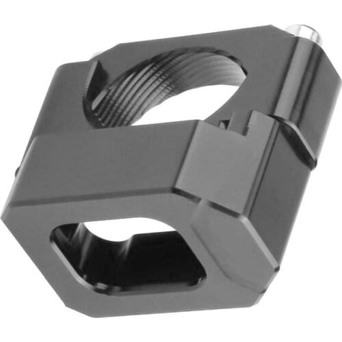 Universal 1pc Motorcycle Speed Gear Indicator Holder Bracket Black Aluminum Alloy For 22mm Handlebar Diameter