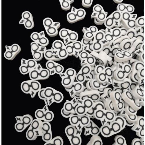 100g/Lot Cool Glassed Slices Polymer Clay Sprinkles Hot Soft Pottery for DIY Crafts Filling Accessories