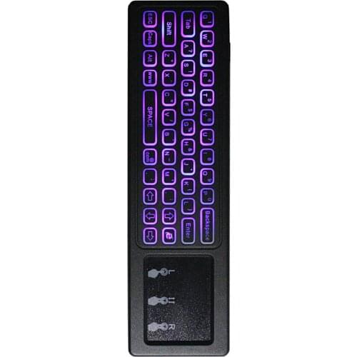 2.4G Flying Squirrel Six-axis Mini Keyboard Remote Control Air Mouse for TV Box