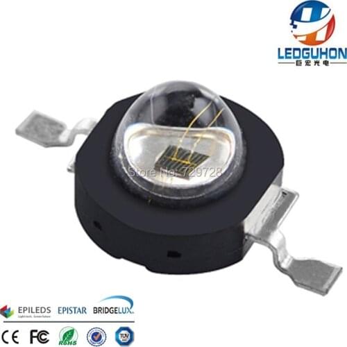 60degrees lens angle 3W IR 850nm high power led