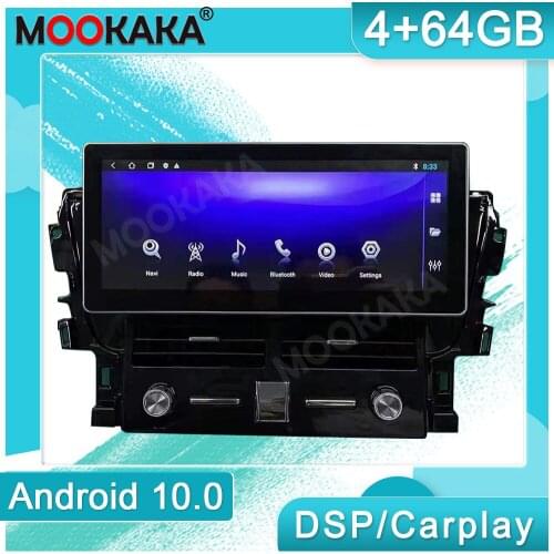 Android 10.0 For Toyota PRADO 2010-2017 Car DVD Player GPS Navigation Auto Stereo Multimedia Player Head Unit Radio Tape
